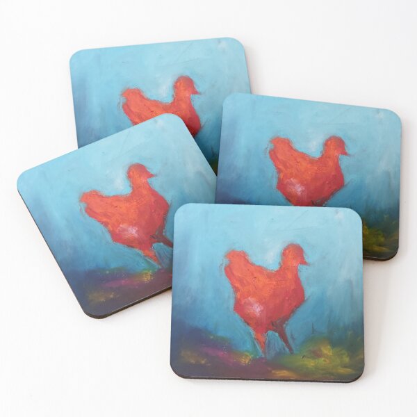 Aperçu de l'œuvre Poulet Rouge créée et vendue par Sabrina Jensen.