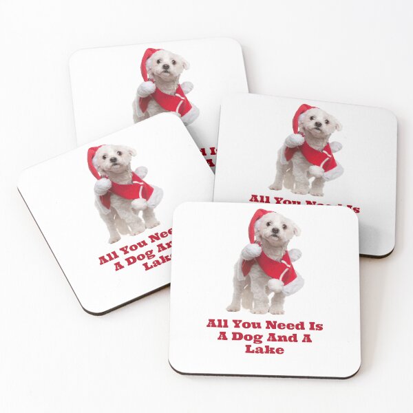 Item preview, All You Need Is A Dog And A Lake designed and sold by Vintage Vibe Studio.