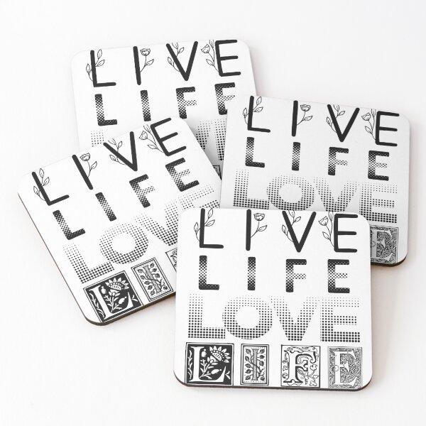 Item preview, Live Life Love Life designed and sold by Merch-and-Vibes.