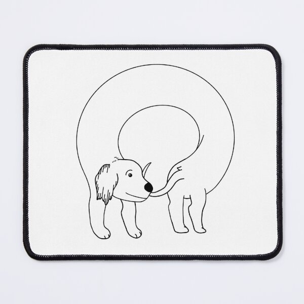 Item preview, Sausage Dog Ouroboros Circle designed and sold by desertjellyfish.