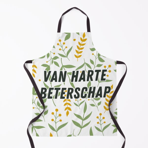 Item preview, Van harte beterschap, get well soon in Dutch, Dutch language greeting  designed and sold by Pommallina.