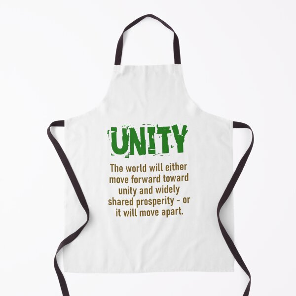 Item preview, The World Will Either Move Forward - Unity Quote designed and sold by CrankyOldDude.
