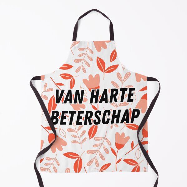 Item preview, Van harte beterschap, get well soon in Dutch, Dutch language greeting  designed and sold by Pommallina.