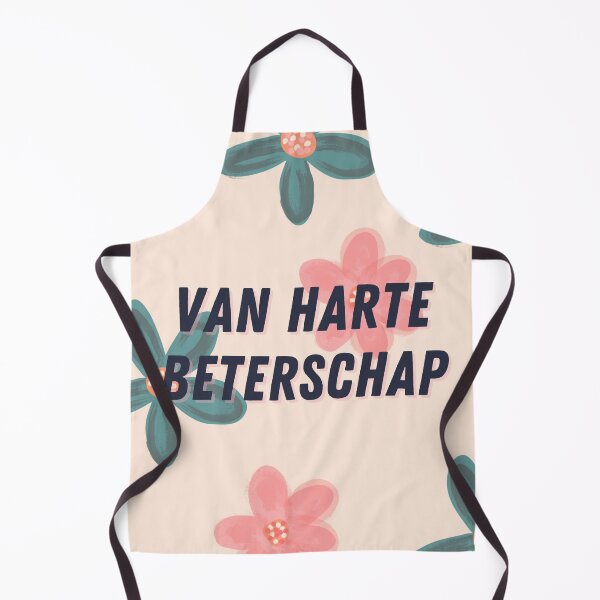 Item preview, Van harte beterschap, get well soon in Dutch, Dutch language greeting  designed and sold by Pommallina.
