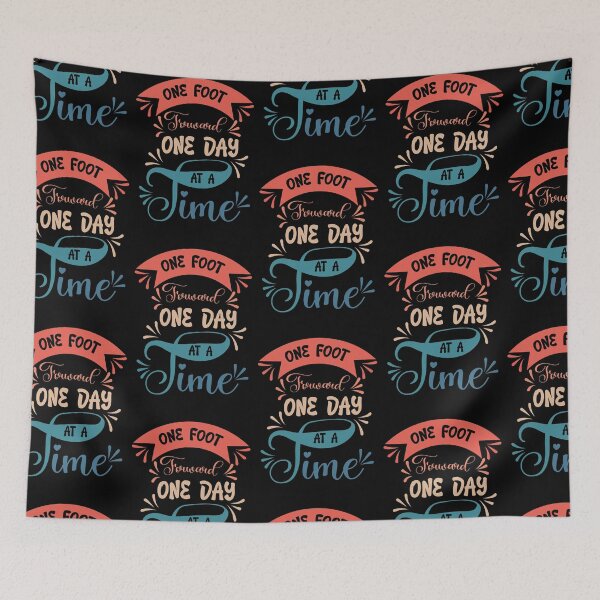 Item preview, One foot forward one day at a time designed and sold by Best-Designers.