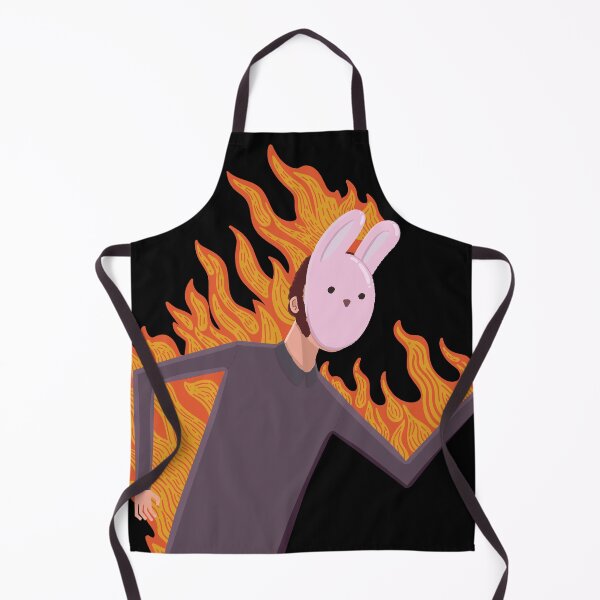 Item preview, THIS BUNNYS ON FIRE designed and sold by TheCrowJar.