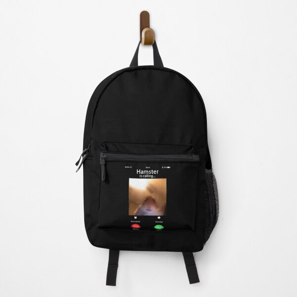 Item preview, dank meme hamster staring front camera hamster calling designed and sold by Artwork-Station.
