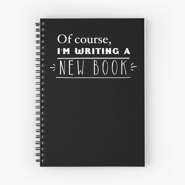 Item preview, Of course, I'm writing a new book! designed and sold by jazzydevil.