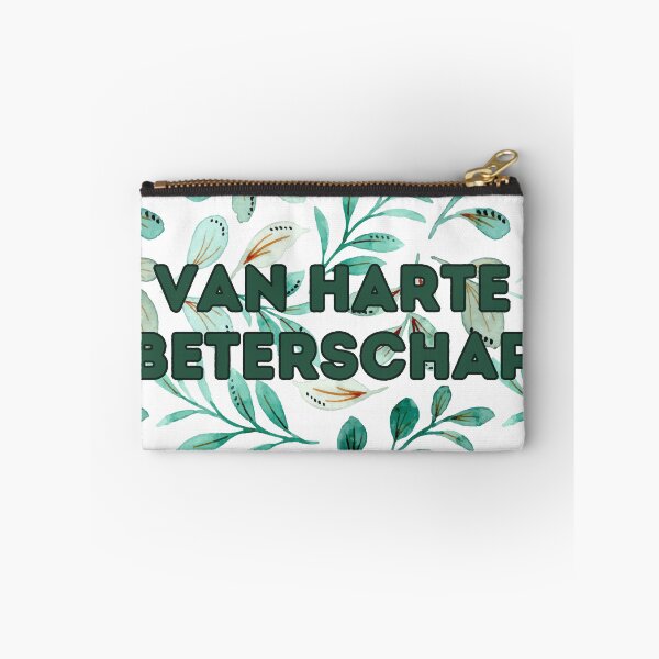 Item preview, Van harte beterschap, get well soon in Dutch, Dutch language greeting  designed and sold by Pommallina.