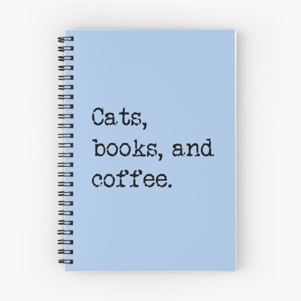 Item preview, Cats, Books, and Coffee designed and sold by Thinklings.