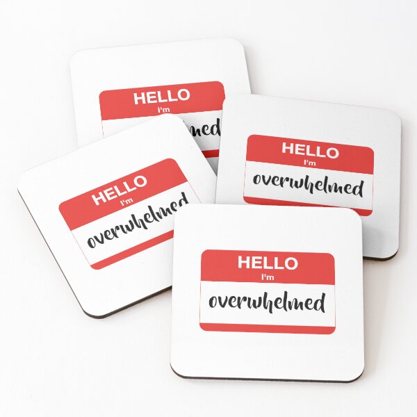 Item preview, Hello, I'm overwhelmed designed and sold by Cool Club Shop.