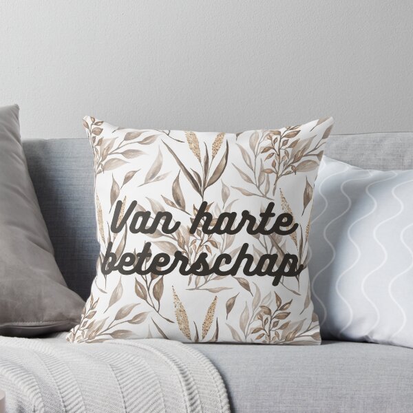 Item preview, Van harte beterschap, get well soon in Dutch, Dutch language greeting  designed and sold by Pommallina.