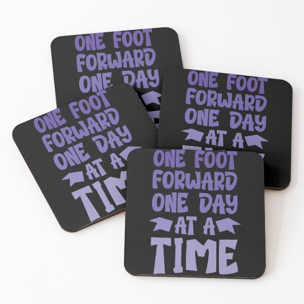 Item preview, One foot forward one day at a time designed and sold by Best-Designers.