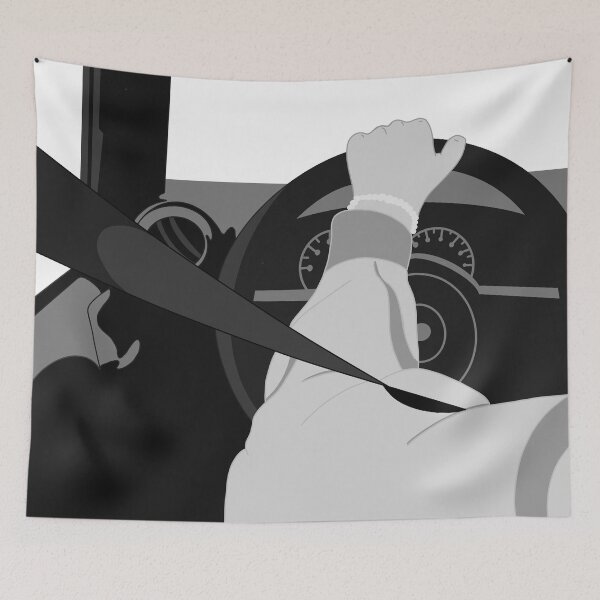 Item preview, driving illustration designed and sold by Florence O’Brien.