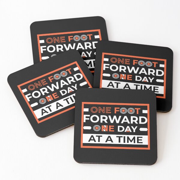 Item preview, One foot forward one day at a time designed and sold by Best-Designers.