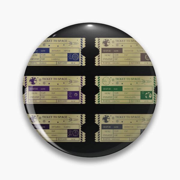 Artikelvorschau, Vintage Ticket to Space _ Bündel 2 entworfen und verkauft von jc007.