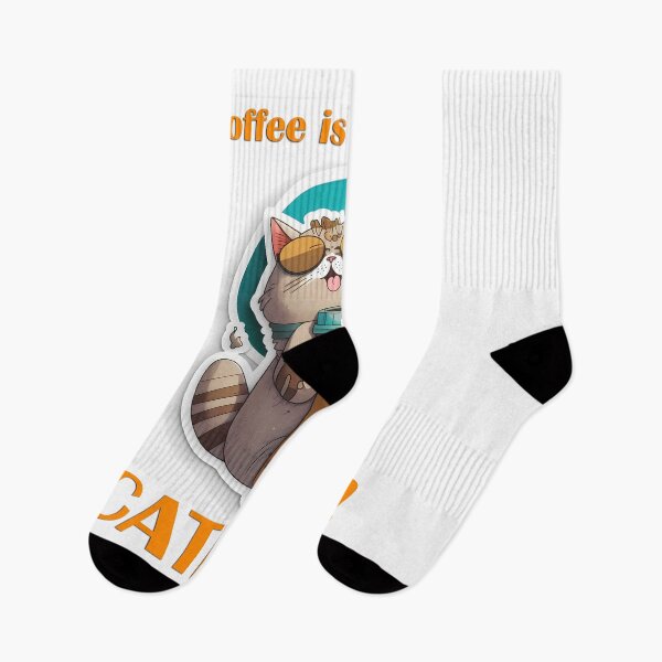 Item preview, Coffee Is My Liquid Catnip designed and sold by cjunqueira.