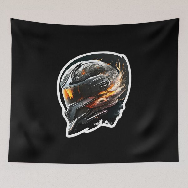 Item preview, Cyberpunk Futuristic Helmet designed and sold by beluxe.