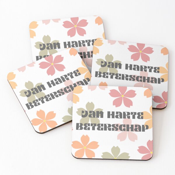 Item preview, Van harte beterschap, get well soon in Dutch, Dutch language greeting  designed and sold by Pommallina.