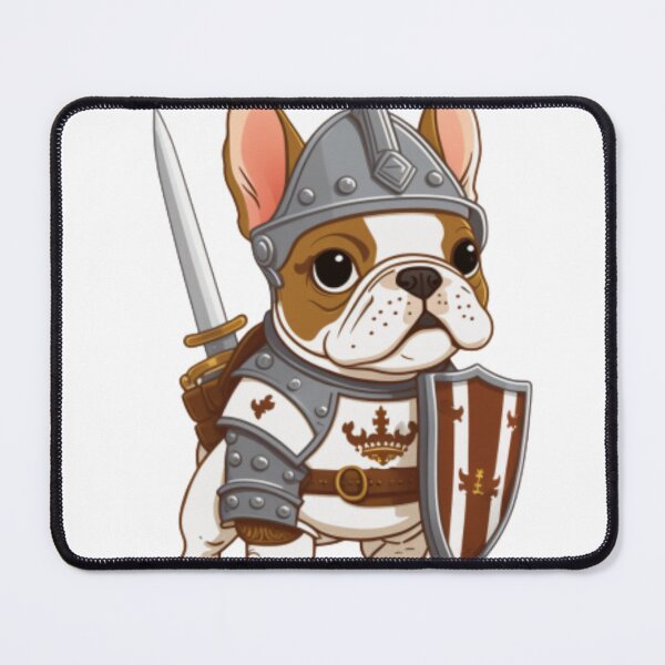Item preview, Frenchie the Knight French Bulldog designed and sold by PetsEnough.