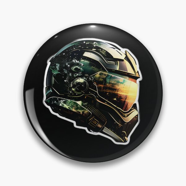 Item preview, Cyberpunk Futuristic Helmet designed and sold by beluxe.