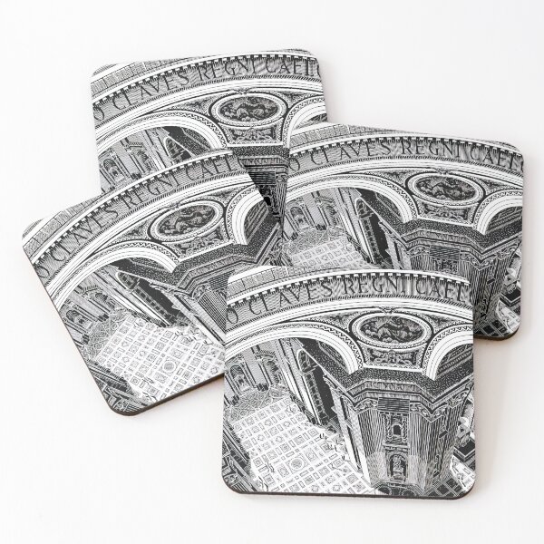 Item preview, Escher - Inside St. Peter's, Rome designed and sold by funnypixels.