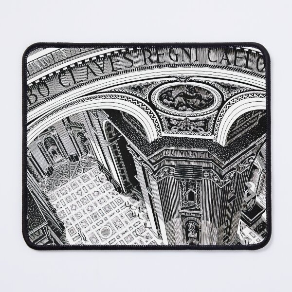 Item preview, Escher - Inside St. Peter's, Rome designed and sold by funnypixels.
