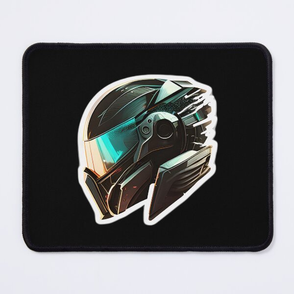 Item preview, Cyberpunk Futuristic Helmet designed and sold by beluxe.
