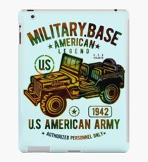 American Army Jeep iPad Case/Skin
