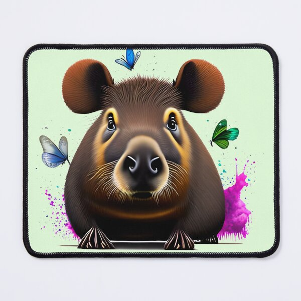 Item preview, Cute Capybaras - butterflies designed and sold by AnimPet.