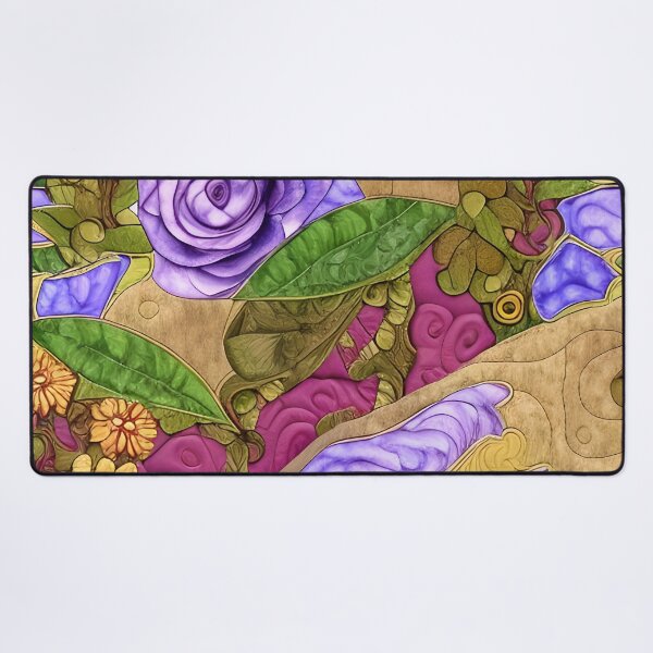 Item preview, Country Style Flowers Simulated Quilt designed and sold by Sweet  Zoe Shop.