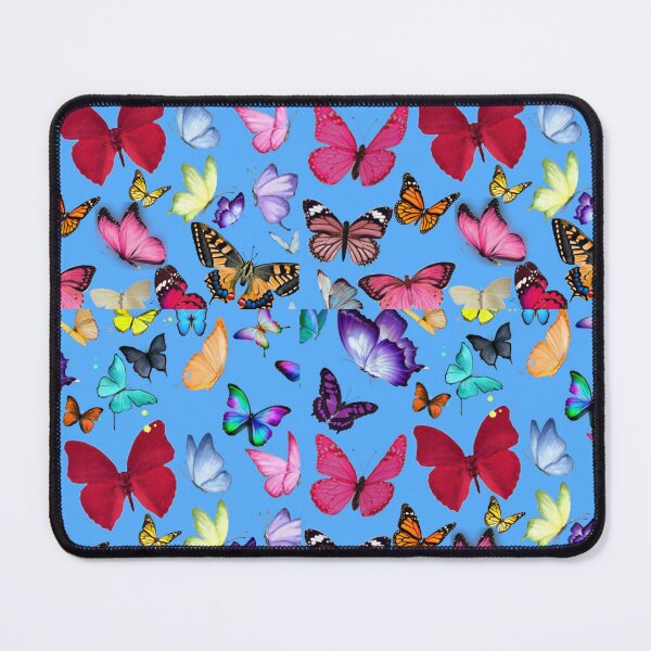Item preview, Colorful Butterflies On Seamless Pattern designed and sold by TheCatmeow2000.