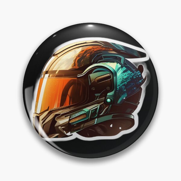 Item preview, Cyberpunk Futuristic Helmet designed and sold by beluxe.