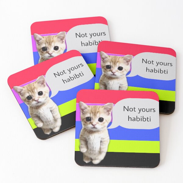 Item preview, Not yours habibi cat designed and sold by Shinratensei1.