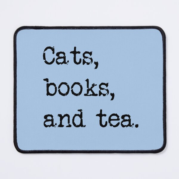 Item preview, Cats, Books, and Tea designed and sold by Thinklings.