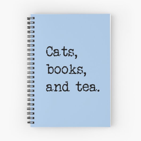 Item preview, Cats, Books, and Tea designed and sold by Thinklings.