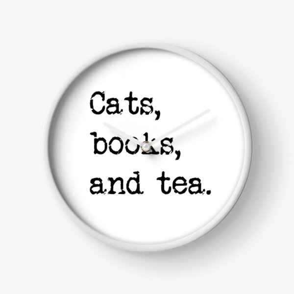 Item preview, Cats, Books, and Tea designed and sold by Thinklings.