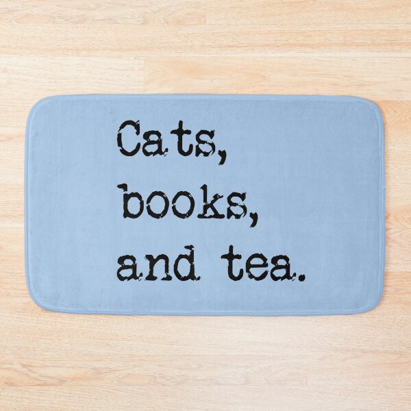 Item preview, Cats, Books, and Tea designed and sold by Thinklings.