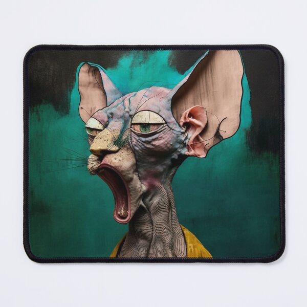 Item preview, Funny peterbald cat singing designed and sold by bellabitis.
