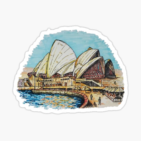 Item preview, Sydney Opera House designed and sold by Grigo Gallery.