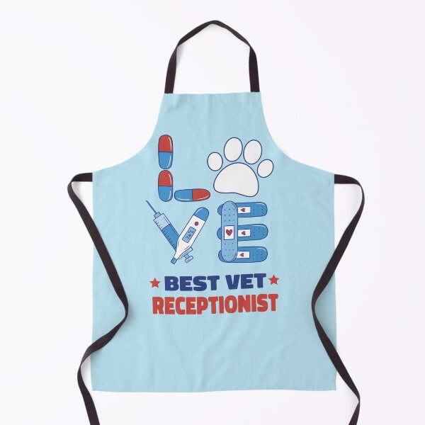 Item preview, Love Best Veterinarian Receptionist designed and sold by MrEddie10.