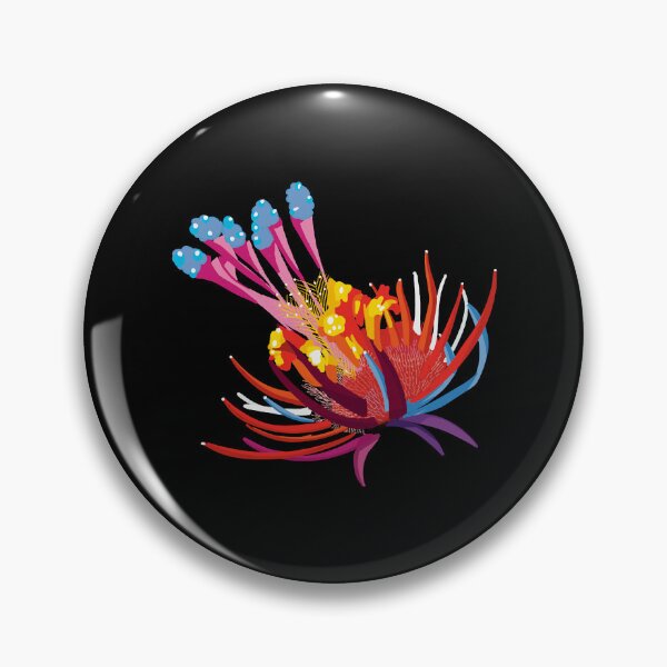Item preview, Rainbow biscus liliac pandora flower designed and sold by UgengVintag90.