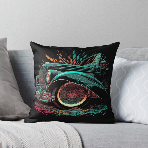Item preview, Classic Car Stylized Graffiti Art - 2 designed and sold by jwebmarket.
