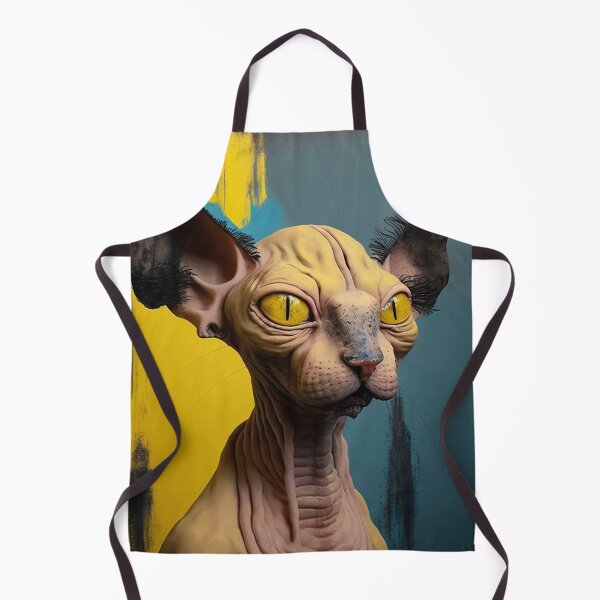 Item preview, Colorful magical Peterbald Cat designed and sold by bellabitis.