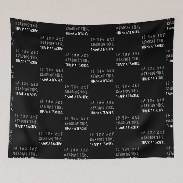 Item preview, If You Are Reading This...Thank A Teacher designed and sold by Kizosdesign.