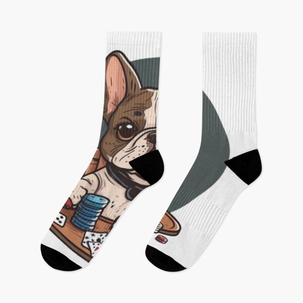 Item preview, Frenchie playing Poker French Bulldog  designed and sold by PetsEnough.