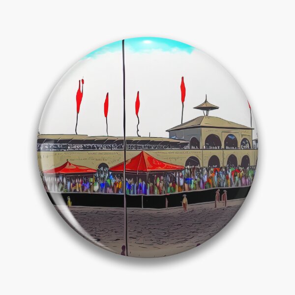 Artikelvorschau, Busy Market in Marrakech warli painting entworfen und verkauft von artyficial-.