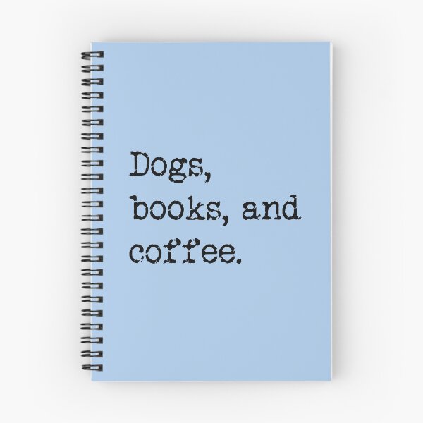 Item preview, Dogs, Books, and Coffee designed and sold by Thinklings.