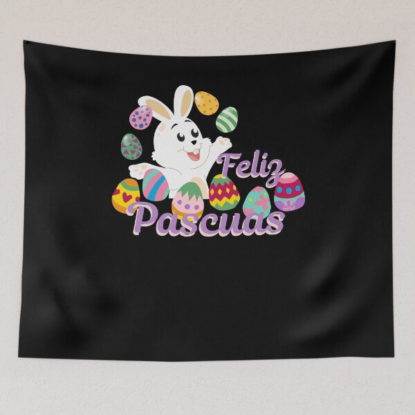 Item preview, Feliz Pascuas Bunny designed and sold by ej-sulu.