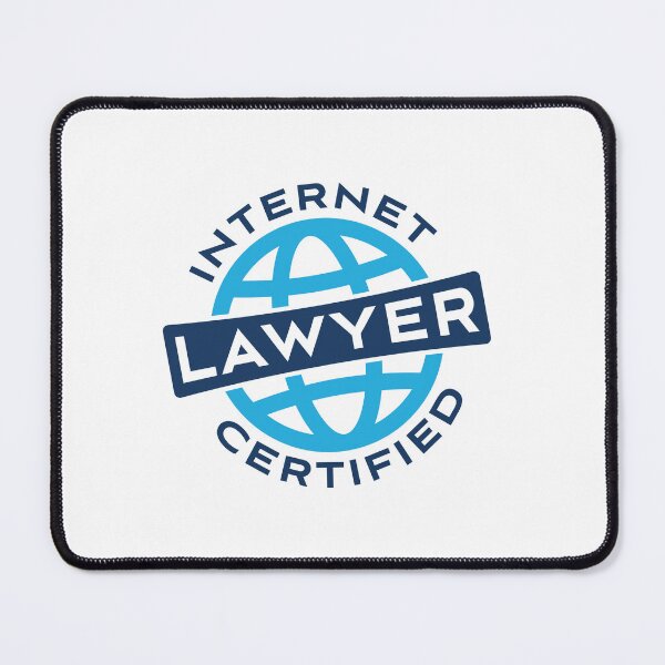 Item preview, Internet Certified Lawyer designed and sold by Mffl84.